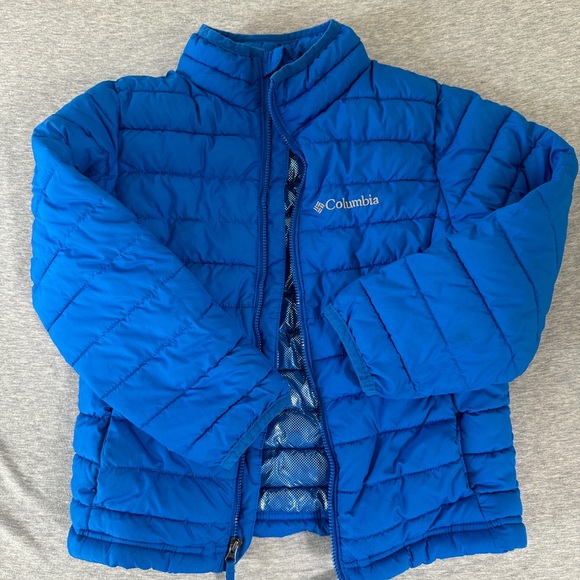 Boy clothes Columbia Omni heat, star war boy robe, , winter vest (double-sided) - Picture 1 of 8